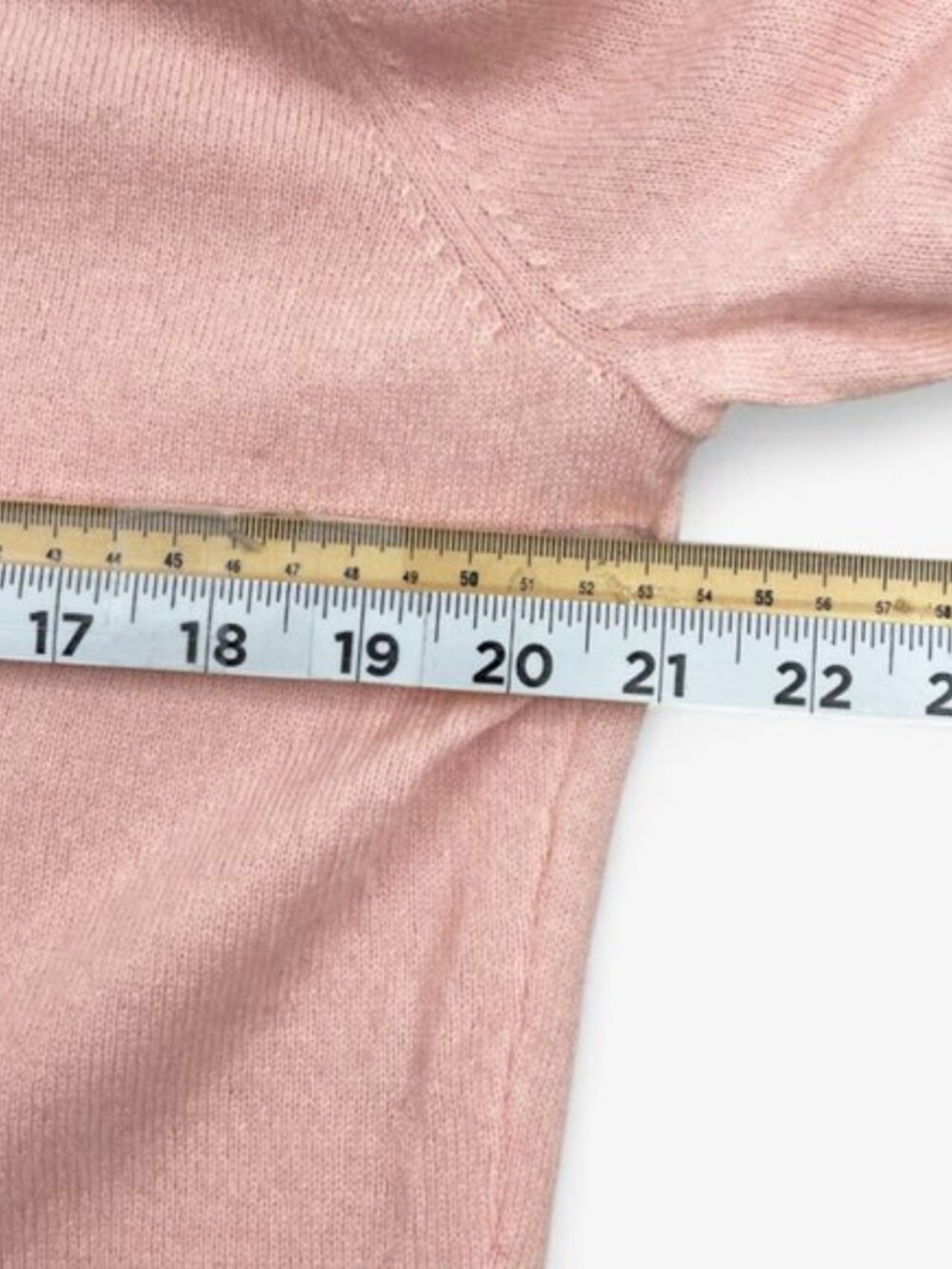 Isaac Mizrahi Live Cashmere Sweater Dress Pink Long Sleeve Women's M - Picture 6 of 7